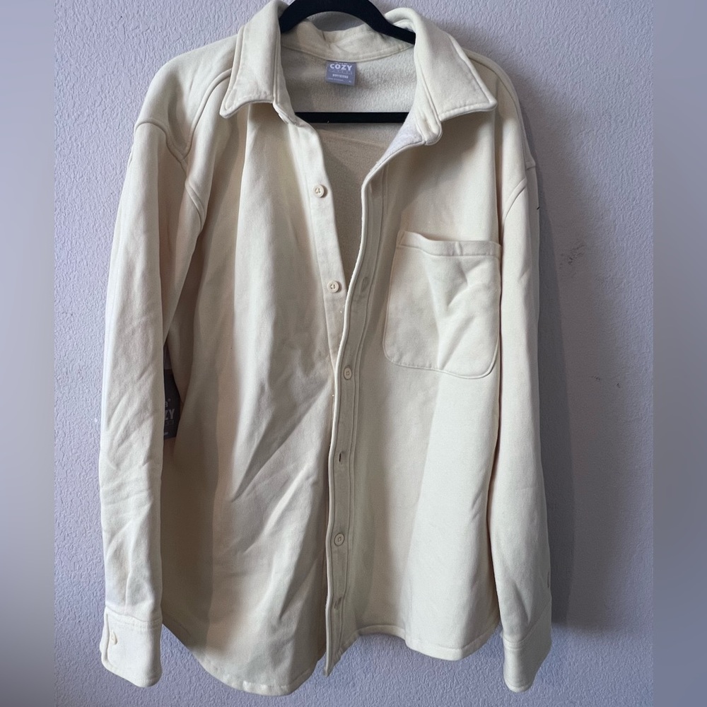 ARITZIA PASTEL YELLOW SHACKET